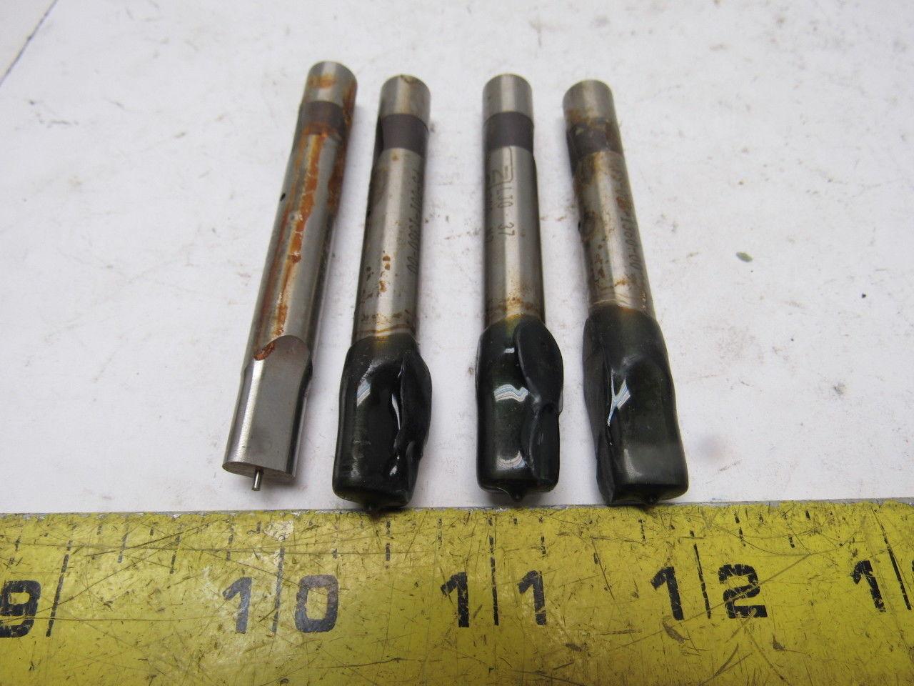 Dayton LJO37 300M2 P .3620 W.1860 Oblong Hole Punch Ball Lock Lot Of 4