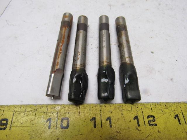 Dayton LJO37 300M2 P .3620 W.1860 Oblong Hole Punch Ball Lock Lot Of 4