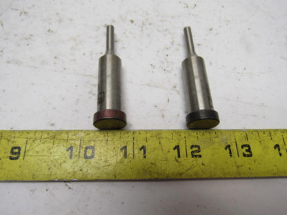 Dayton VPX50 1222 .187 Round Hole Punch Press Fit Die Tooling Lot Of 2