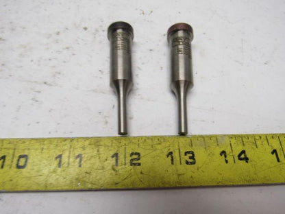 Dayton VPX50 1222 .187 Round Hole Punch Press Fit Die Tooling Lot Of 2