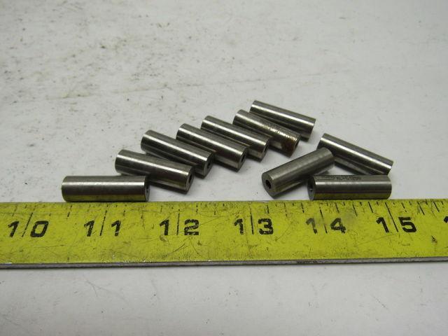 Dayton VAX37 137 P .1290 XL= 1.1250 Round Hole Press Fit Die Button Lot Of 10