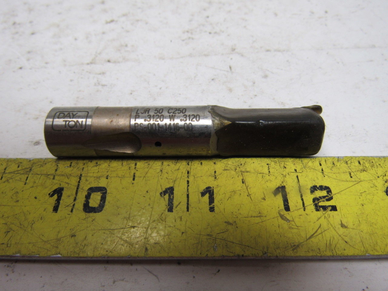Dayton JR 50C250 P .3120 W .3120 Square Hole Punch Ball Lock Die Tooling Lot/3