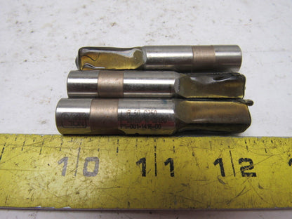 Dayton JR 50C250 P .3120 W .3120 Square Hole Punch Ball Lock Die Tooling Lot/3