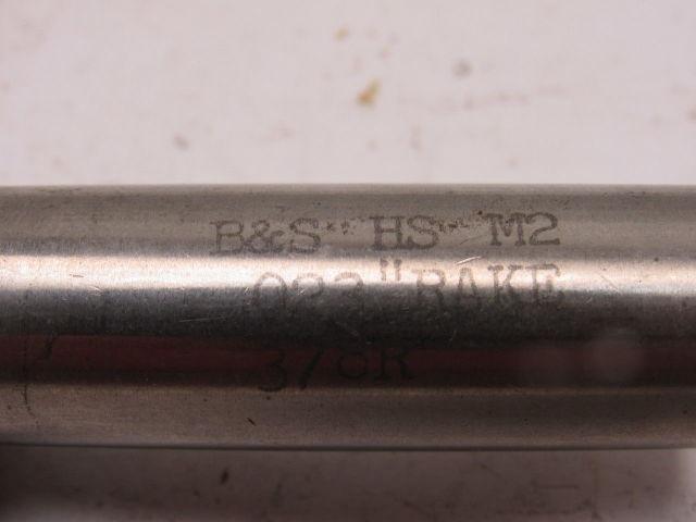 B&S M7 Shank .023"Rake 3/8 R Corner Rounding End Mill 4 Flute