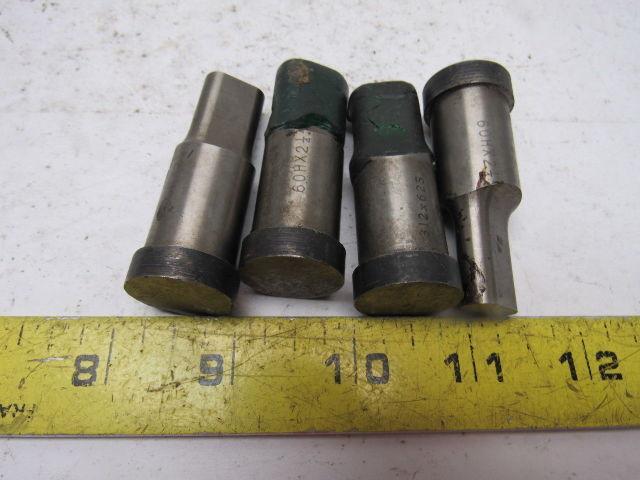 60HO X2-1/4 .312x.625 Oblong Hole Punch Press Fit Lot Of 4