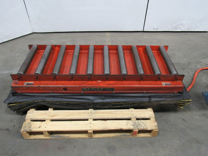 Globe 1000LB Hydraulic Scissor Lift Table 24"x60"Top 64"Max 12"Min 3Ph Electric