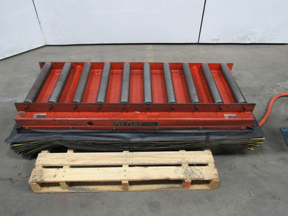 Globe 1000LB Hydraulic Scissor Lift Table 24"x60"Top 64"Max 12"Min 3Ph Electric
