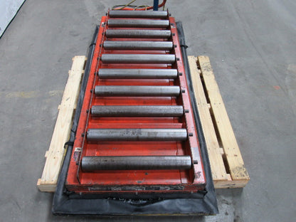 Globe 1000LB Hydraulic Scissor Lift Table 24"x60"Top 64"Max 12"Min 3Ph Electric