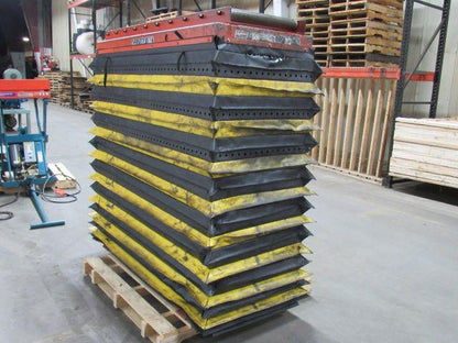 Globe 1000LB Hydraulic Scissor Lift Table 24"x60"Top 64"Max 12"Min 3Ph Electric
