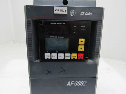 Ge Fuji 6VAF343002B-A2 AF-3001B 2hP AC Variable Frequency Drive 460V
