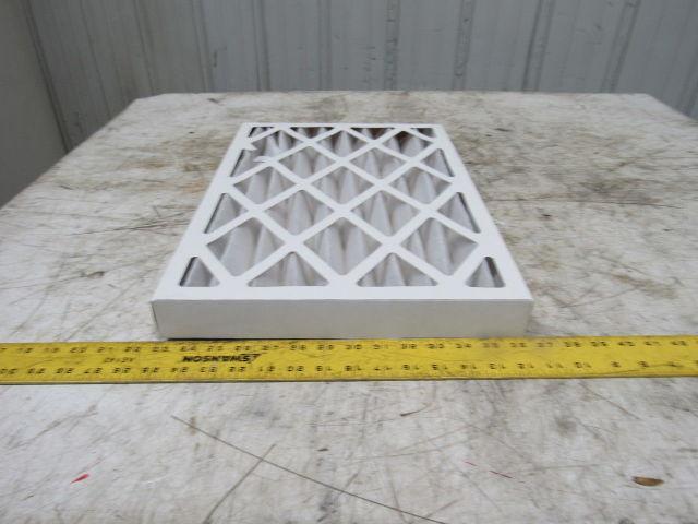 Profitter 4300484 14"x20"x2" Metal Back Pleated Air Filter Cardboard Edge Lot/12