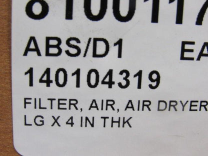 AAF 140-104-319 AMAir 300X 12"x24"x4" Pleated Air Filter Metal Reinforced Lot/6