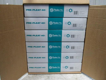Flanders 80255.042020 20"x20"x4" MERV 8 LPC Hi Cap Pre-Pleat Air Filter Lot/12