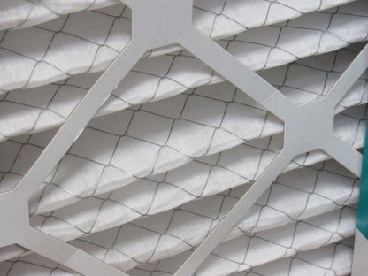 Flanders 80255.042020 20"x20"x4" MERV 8 LPC Hi Cap Pre-Pleat Air Filter Lot/12