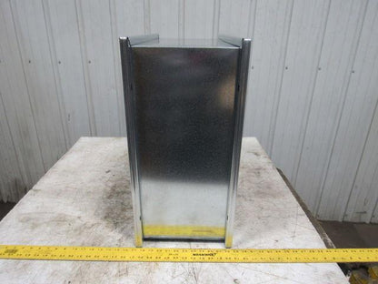 Aerostar 16266 24x24x12 MERV 11 Double Header Steel & Fiberglass Media Filter