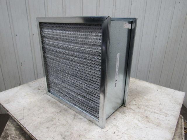 Aerostar 16266 24x24x12 MERV 11 Double Header Steel & Fiberglass Media Filter