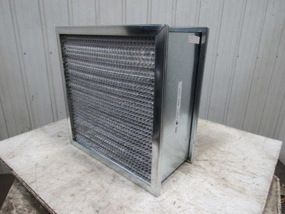 Aerostar 16266 24x24x12 MERV 11 Double Header Steel & Fiberglass Media Filter
