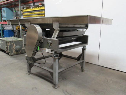 Griffin & Co. Vibratory Shaker Conveyor 53-1/2" W x 142"L 2HP Stainless Steel