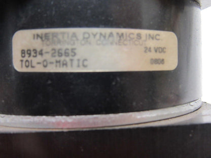Inertia Dynamics 8934-2665 TOL-O-MATIC 24 VDC Brake NO SHAFT Parts or Repair