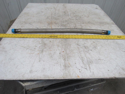 Gooding Rubber 34" Stainless Steel Braided Hydraulic Hose W/33mm Male Ends