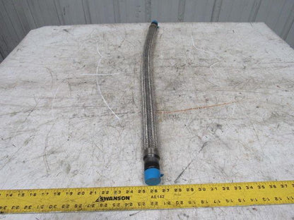 Gooding Rubber 34" Stainless Steel Braided Hydraulic Hose W/33mm Male Ends