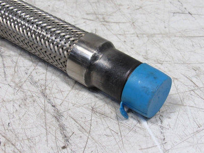 Gooding Rubber 34" Stainless Steel Braided Hydraulic Hose W/33mm Male Ends