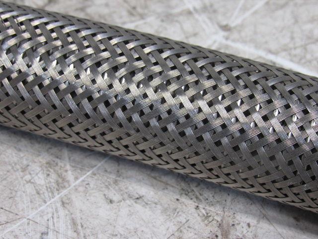 Gooding Rubber 34" Stainless Steel Braided Hydraulic Hose W/33mm Male Ends