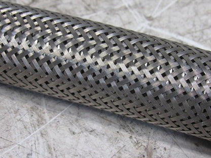 Gooding Rubber 34" Stainless Steel Braided Hydraulic Hose W/33mm Male Ends