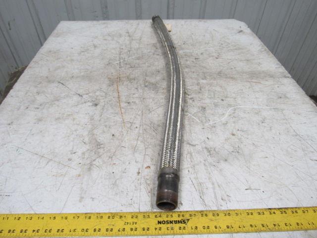 Tork Products 1108964 1-1/2" Stainless Steel Braided Hydraulic Hose W/48mm Male
