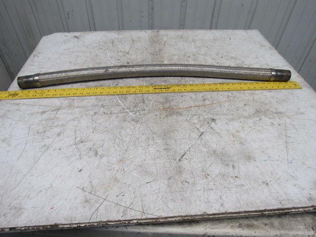 Tork Products 1108964 1-1/2" Stainless Steel Braided Hydraulic Hose W/48mm Male