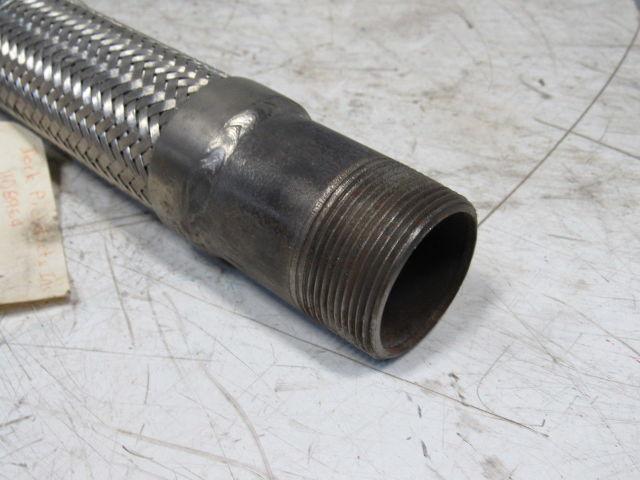 Tork Products 1108964 1-1/2" Stainless Steel Braided Hydraulic Hose W/48mm Male