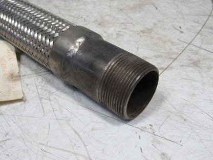 Tork Products 1108964 1-1/2" Stainless Steel Braided Hydraulic Hose W/48mm Male