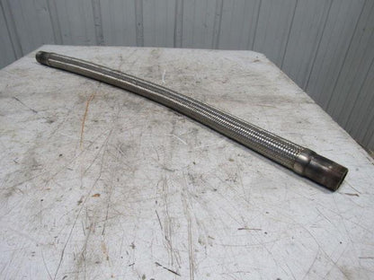 Tork Products 1108964 1-1/2" Stainless Steel Braided Hydraulic Hose W/48mm Male