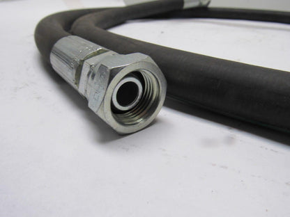 Kuri Tec A4143S Medium Pressure 1/2" ID Paint Fluid Transfer Hose 6' W/Fittings
