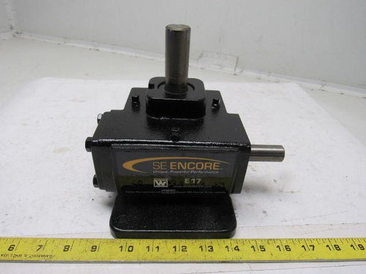 Winsmith E17XDVS2X000DN 20:1 .940Hp 87.5 Output RPM Right Angle Gear Reducer