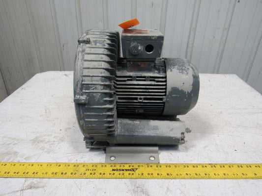 Siemens ELMO-G-2BH1-500-1AK22 Regenerative Vacuum Blower 208-230/416-480V 1.55KW