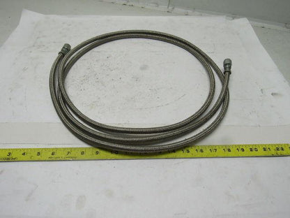 Stainless Steel Braided Hose 7/16" OD X 1/8" ID X 10'
