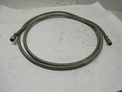 Stainless Steel Braided Hose 7/16" OD X 1/8" ID X 10'