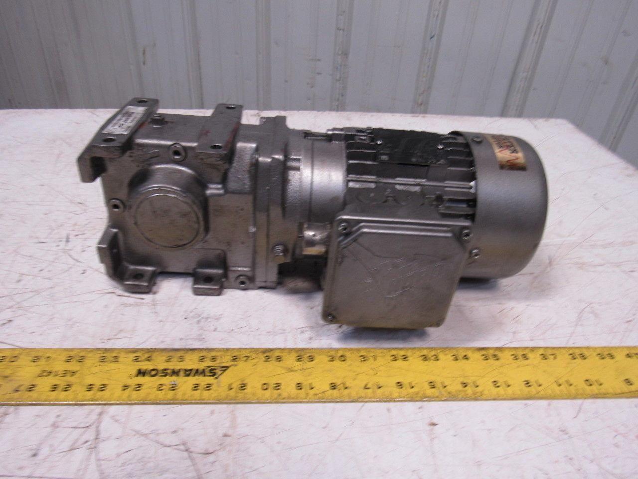 Nord Type SK 40:1 0.50Hp 1720RPM 230/460V 391RPM/70In-lb Output Gear Reducer