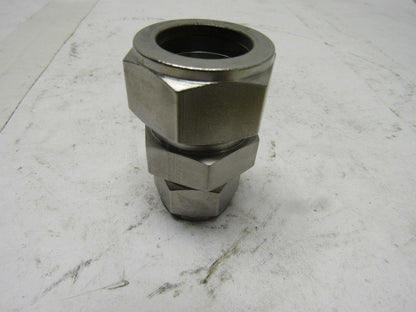 Parker 16RU12-316 A-Lok Reducing Union 1" to 3/4" Double Ferrule Tube Fitting