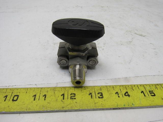 Whitey SS-33VM4-S4 Multi Purpose Ball Valve 1/4" Male NPT Cv 0.9