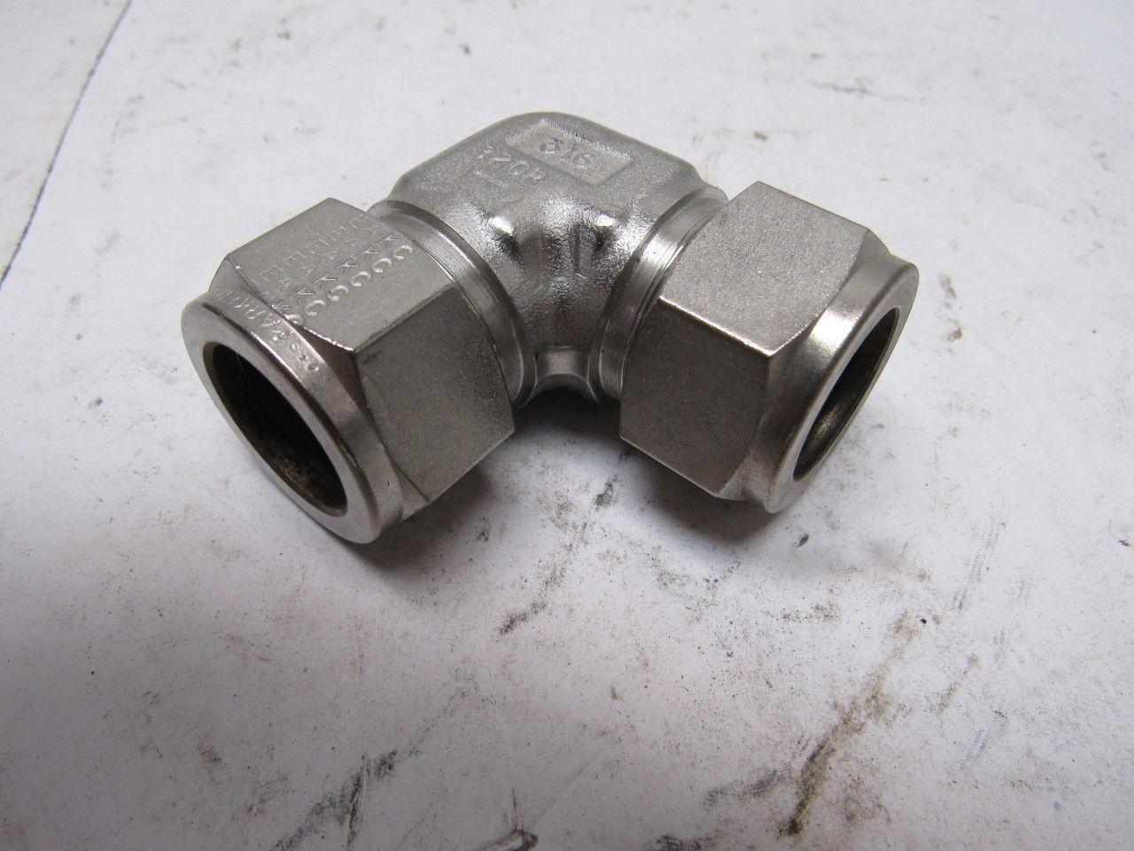 Parker 12EE12 A-Lok Union 90 Degree Elbow 3/4" X 3/4" 316SS