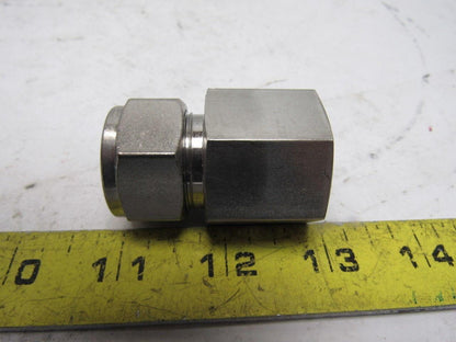 Parker 16FSC12N-316 A-LOK 3/4" Tube To 3/4" NPT Female Connector