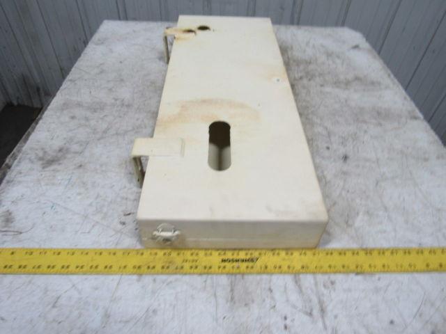 V-Belt Idler Pulley Guard Hinged Door Enclosure 34"x13"x 4"