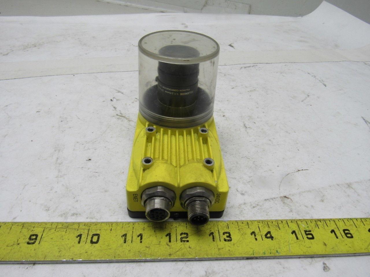 Cognex 800-5870-1A In-Sight 00A REV A 24VDC Fujinon 1:1.2/6mm DF6HA-1B Camera