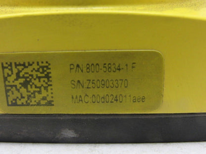 Cognex 800-5834-1F In-Sight 5100 REV G 24VDC Fujinon 1:1.2/6mm DF6HA-1B Camera