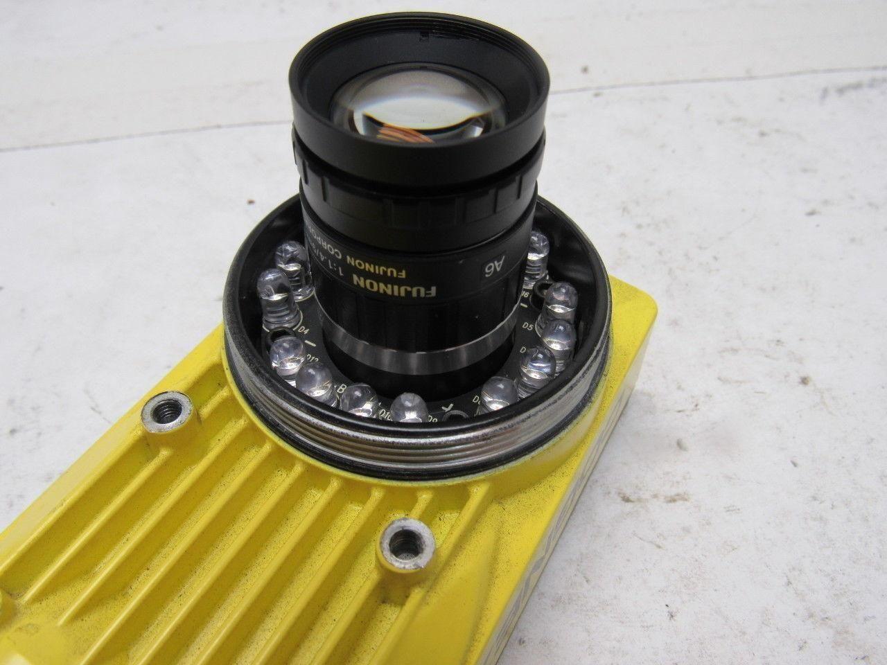 Cognex 800-5834-1F In-Sight 5110 /REV H 24VDC Fujinon 1:1.4/9mm HF6HA-1B Scanner
