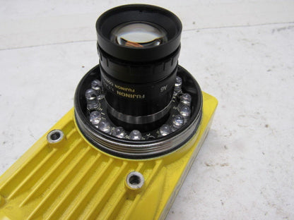 Cognex 800-5834-1F In-Sight 5110 /REV H 24VDC Fujinon 1:1.4/9mm HF6HA-1B Scanner