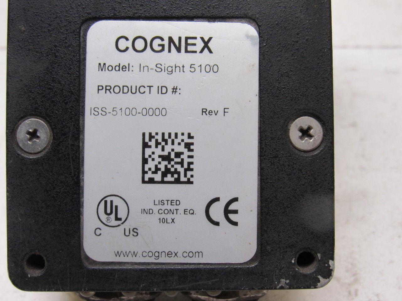 Cognex 800-5834-1B In-Sight 5100 REV F 24VDC 1:1.4/8mm HF6HA-1B Scanner