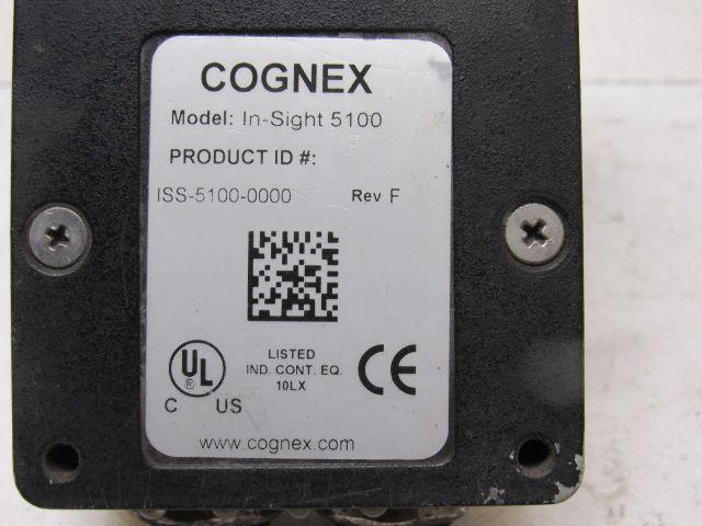 Cognex 800-5834-1B In-Sight 5100 REV F 24VDC 1:1.4/8mm HF6HA-1B Scanner